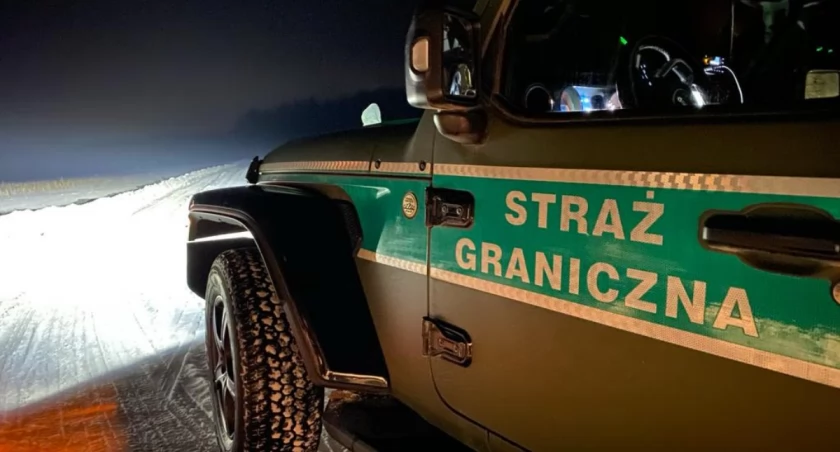 Cudzoziemcy z Białorusi pojawili się pod zaporą, ale nie próbowali jej forsować