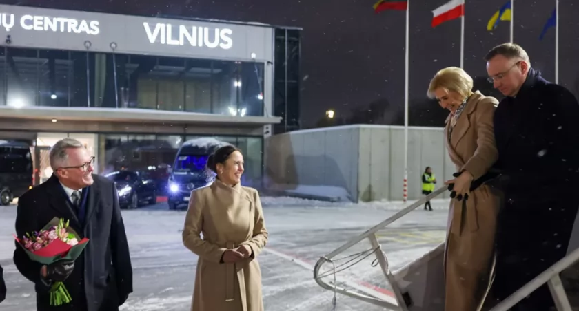 Duda spotka się z Nausedą w Wilnie. Będą też rozmawiać o Ukrainie