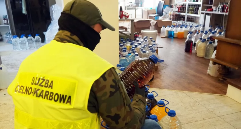 Tysiące litrów bimbru wpadły w ręce mundurowych
