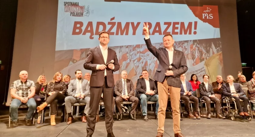 Miłość do Ojczyzny wyrażali mieszkańcy Podlasia podczas spotkania z Mariuszem Błaszczakiem