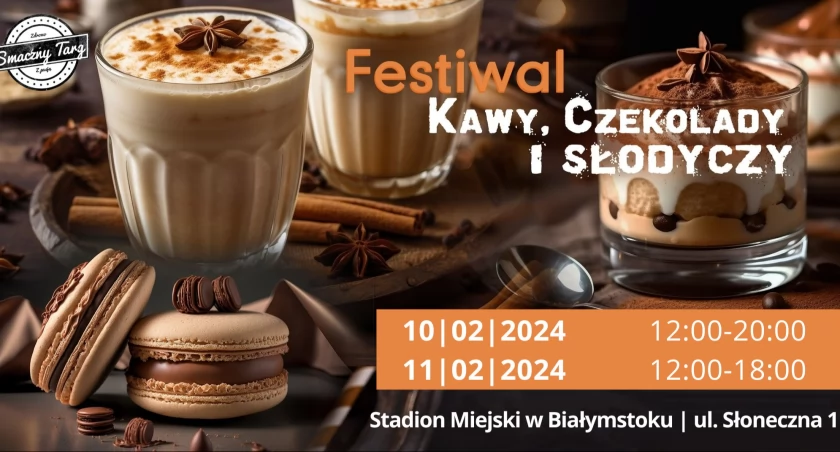 Kawa, czekolada i słodycze - zbliża się impreza pełna pyszności