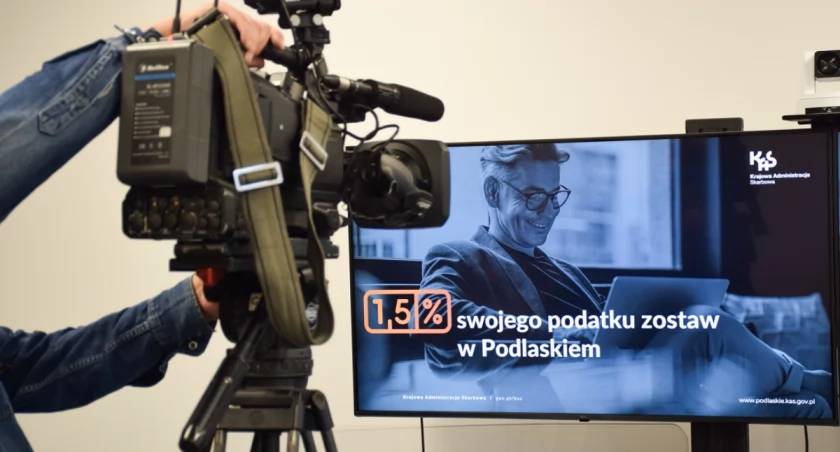 1,5 proc. podatku niech wesprze organizacje z Podlasia. To nic nie kosztuje