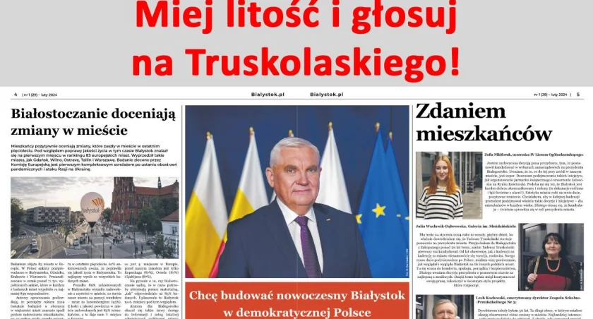 Obywatel Gie Żet: Miej litość i głosuj na Truskolaskiego