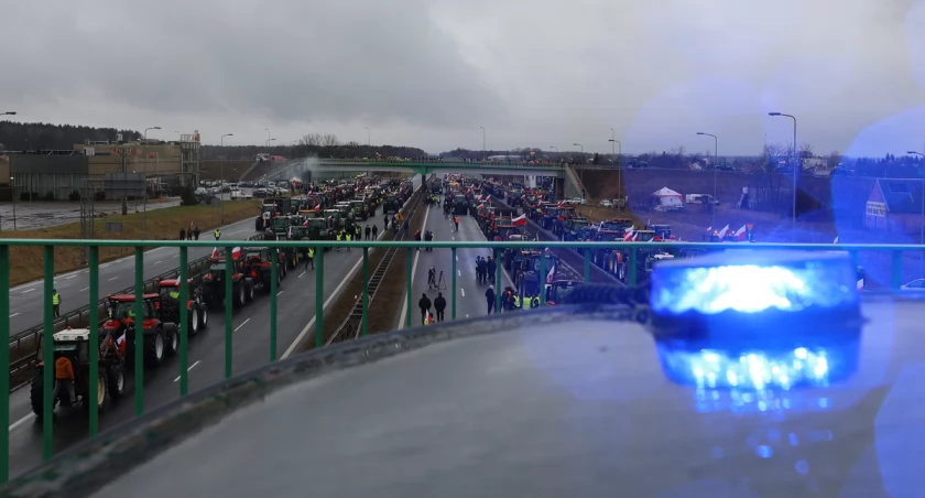 Protest rolników w Podlaskiem. Sprawdź utrudnienia w ruchu i zalecane objazdy [AKTUALIZACJA]