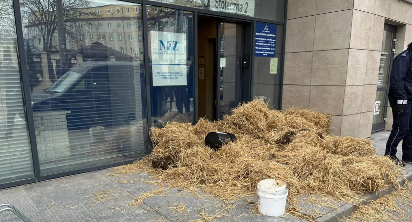Protesty rolnicze w Białymstoku? Nie bardzo. To była prowokacja