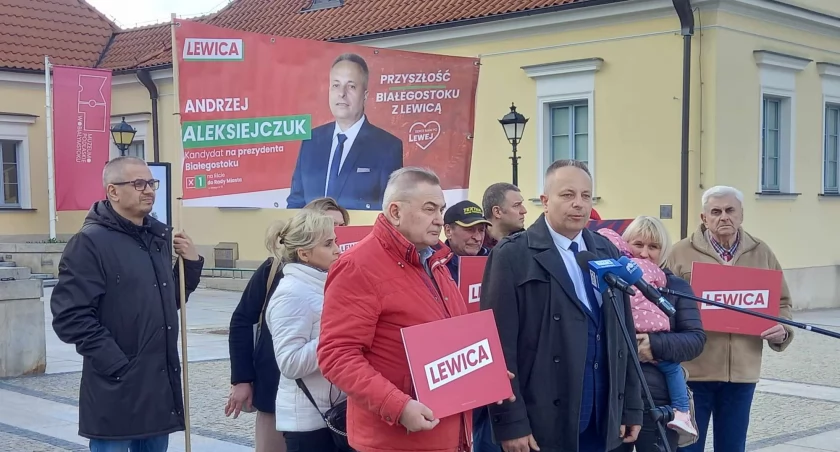 Kandydat Lewicy podnosi kwestie bezpieczeństwa mieszkańców Białegostoku