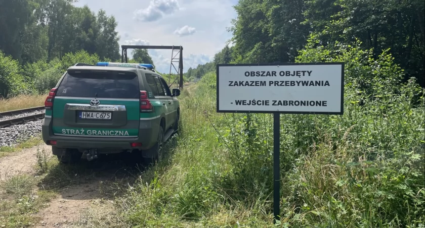 Nadal na południowych odcinkach granicy z Białorusią nielegalni migranci próbują się przedostać do Polski