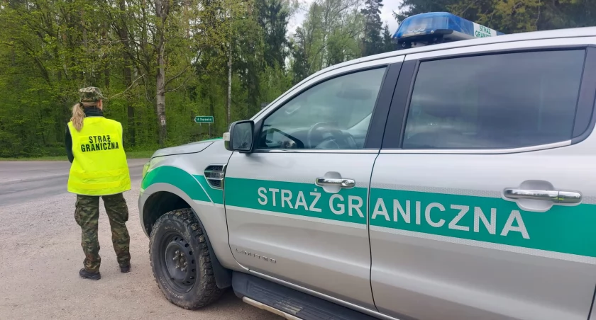Raport z granicy. Strażnicy graniczni interweniowali wobec 80 nielegalnych migrantów