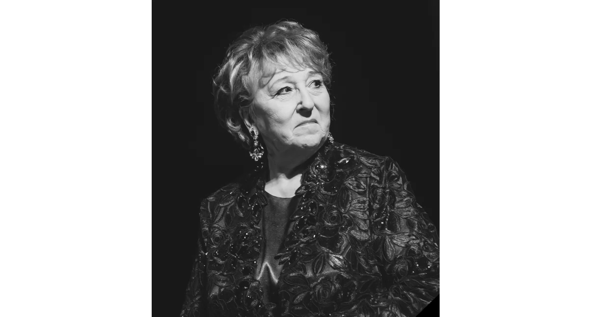 Została pochowana Antonina Sokołowska - znana artystka z wielką miłością do teatru