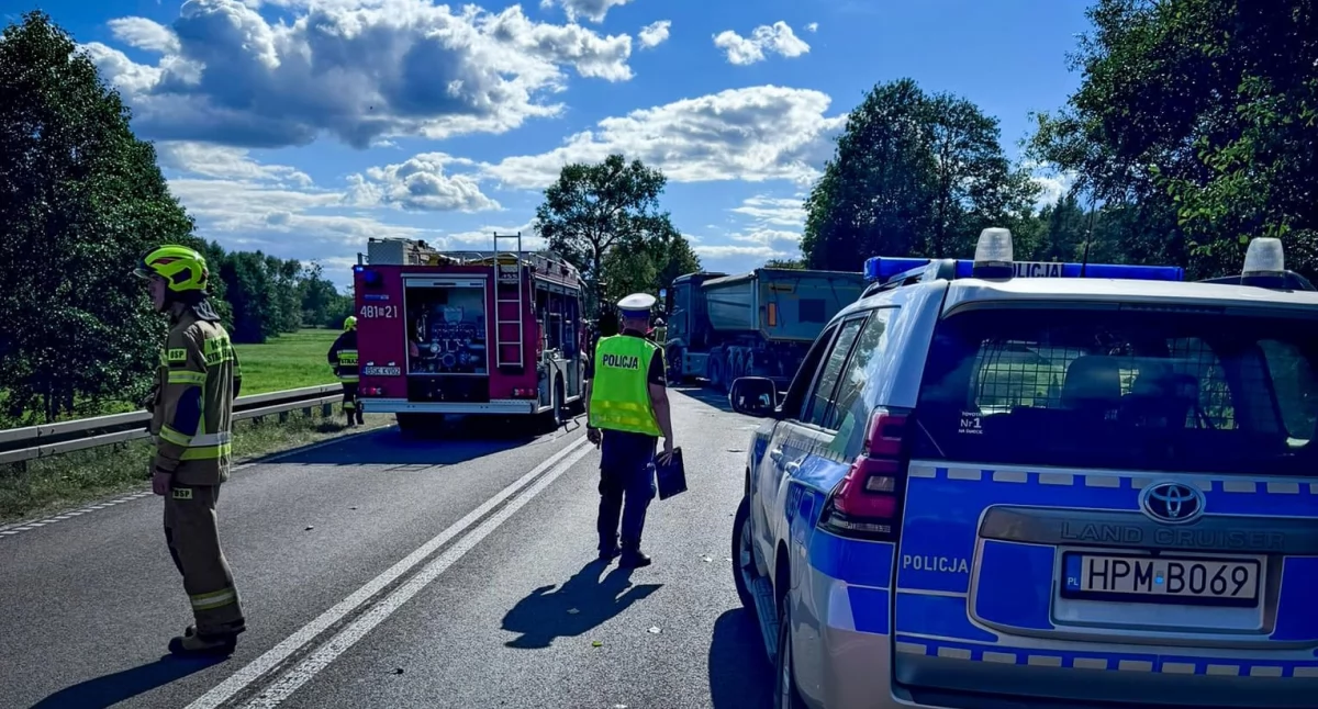 Wierzchłowce w gminie Sokółka: kobieta z 10-letnim synem zginęli w wypadku na DK19 