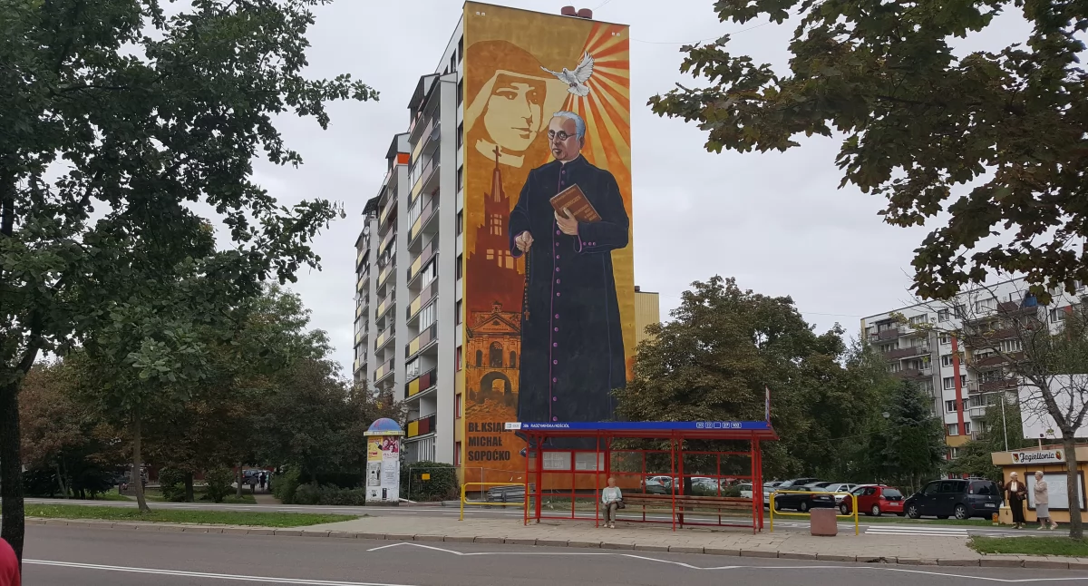 Białystok można zwiedzać szlakiem murali