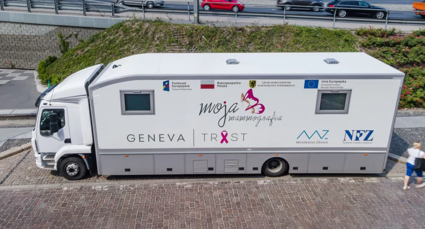 Łapy, Zbójna, Grajewo: bezpłatna mammografia w mammobusach