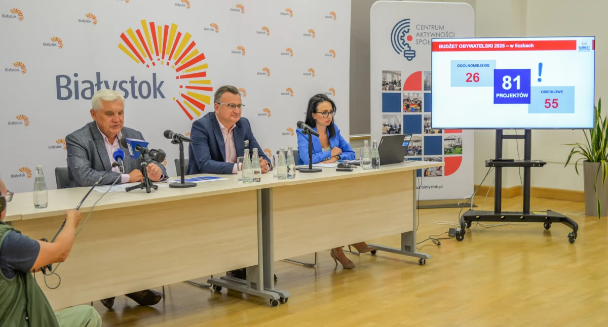 Zobacz na jakie projekty w ramach budżetu obywatelskiego będzie można głosować w Białymstoku