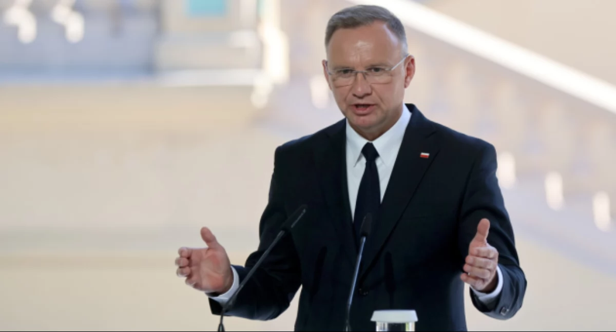 Andrzej Duda ma nadzieję, że państwa NATO ostatecznie zgodzą się na zestrzelenie rosyjskich rakiet nad Ukrainą