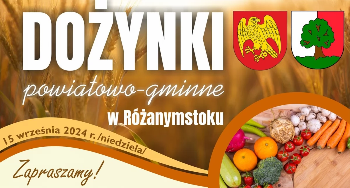 Dożynki powiatowo-gminne w Różanymstoku