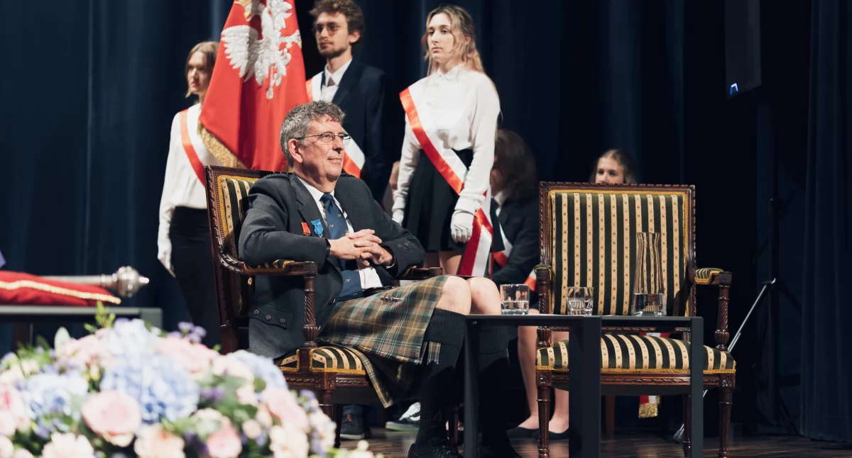 Wybitny brytyjski historyk z tytułem doktora honoris causa UwB