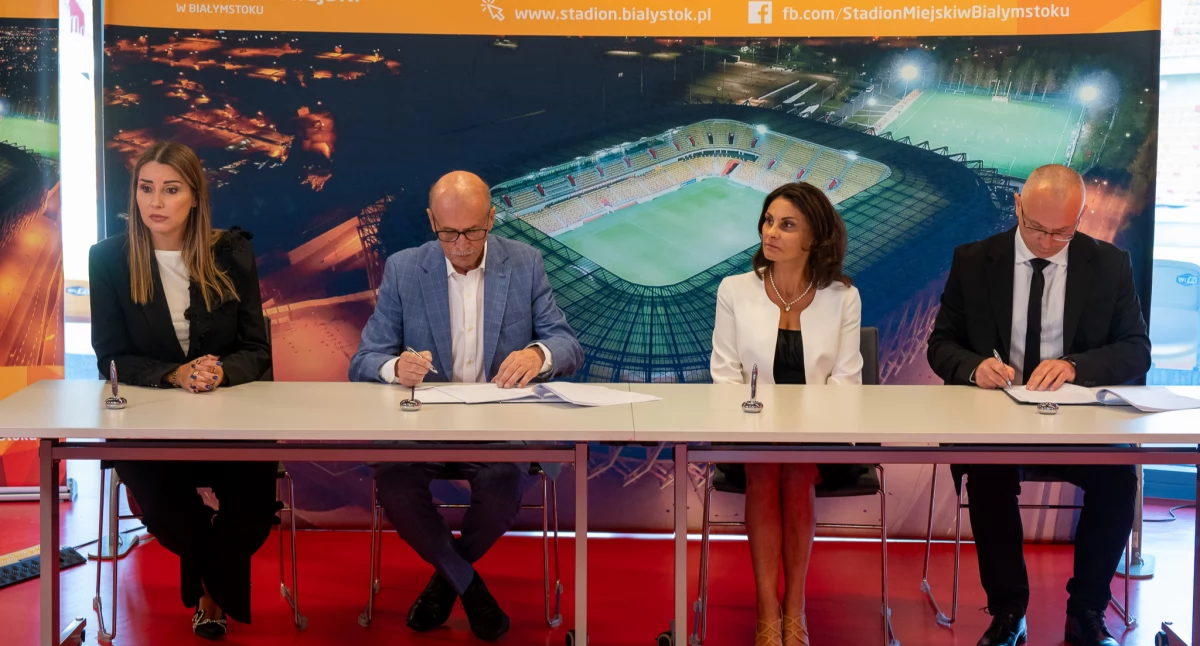Chorten Arena - taką nazwę nosi teraz białostocki stadion