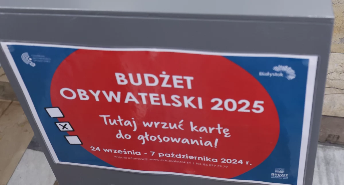 Głosowanie nad białostockim Budżetem Obywatelskim 2025 już rozpoczęte 