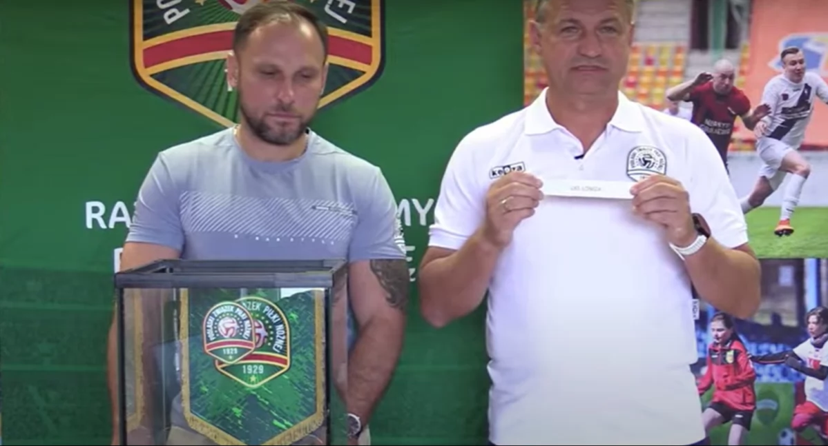 Losowanie piłkarskiego Pucharu Polski województwa podlaskiego 
