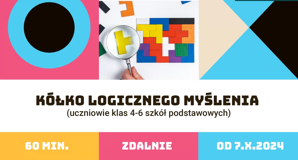 Kółko logicznego myślenia - bezpłatne zajęcia dla uczniów podstawówek