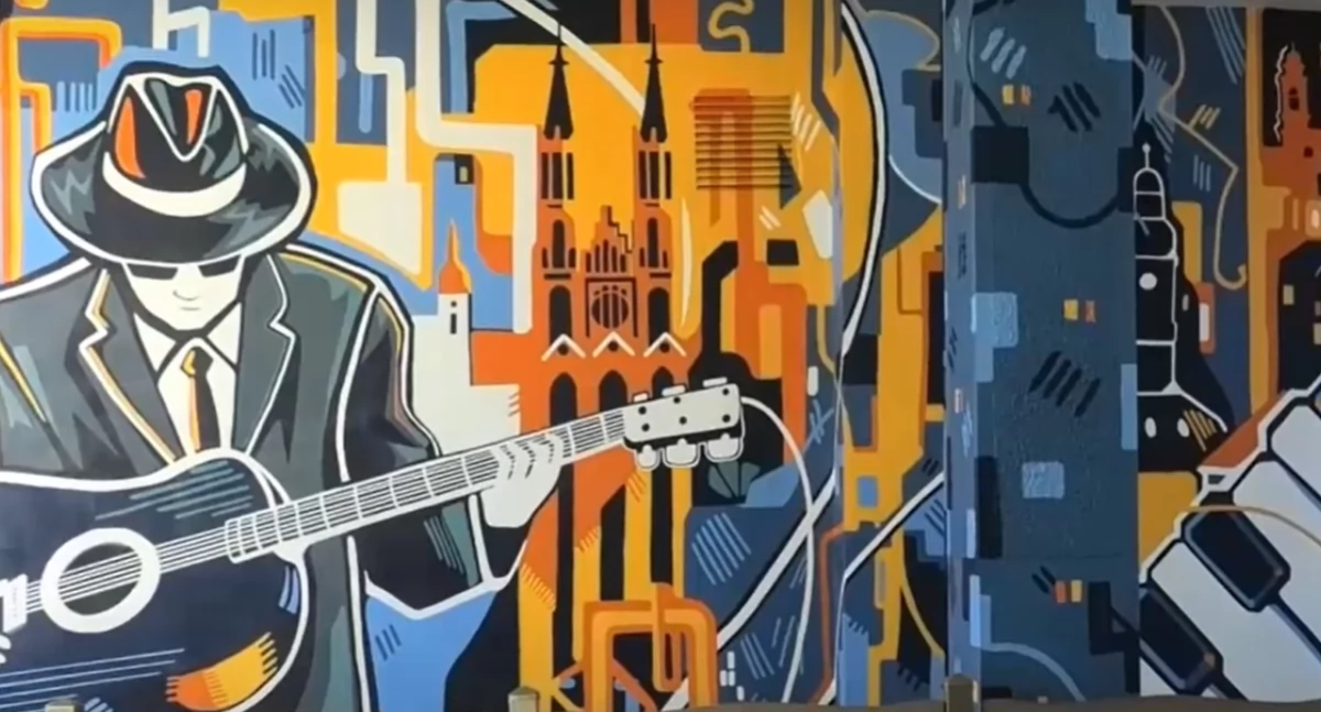 Nowy Mural: Blues, Białystok i abstrakcje. Co jeszcze zobaczycie przy barze Podlasie? 