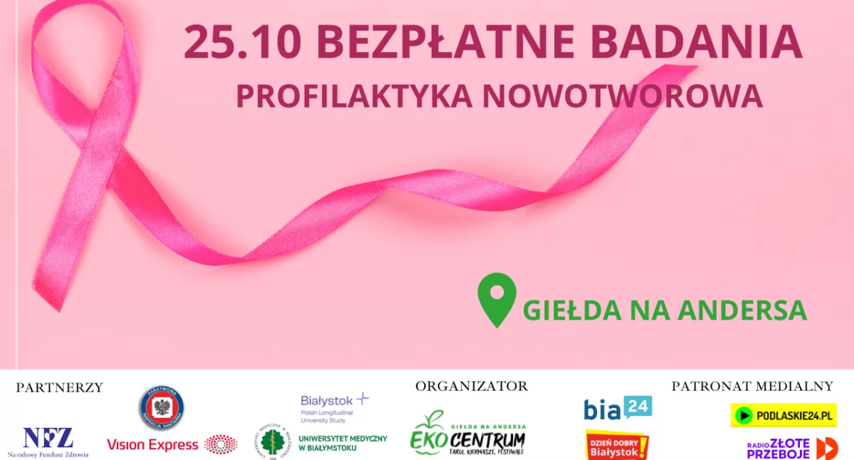 Bezpłatne badania i konsultacje dla kobiet na giełdzie przy Andersa