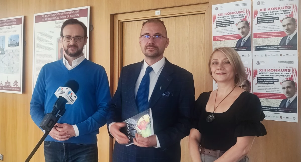 Esej, praca plastyczna lub film - wyzwanie dla uczniów w konkursie wiedzy o Romanie Dmowskim