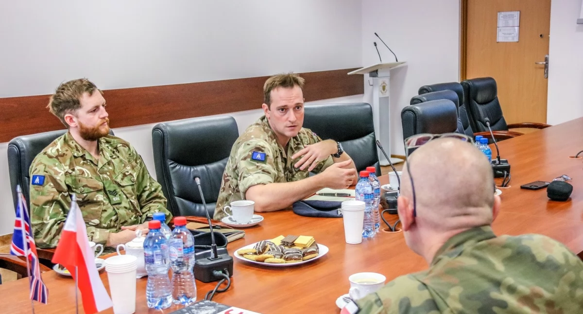 Sojusznicy z Batalionowej Grupy Bojowej NATO w Podlaskiem