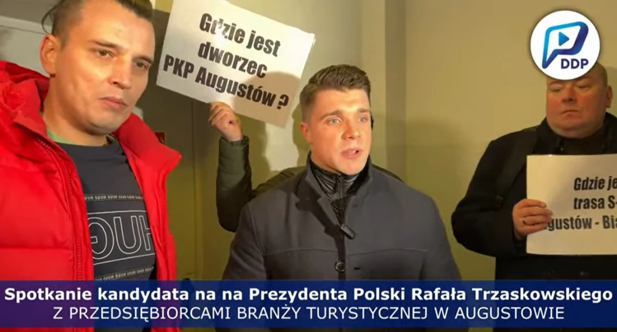 Rafał Trzaskowski w Augustowie i hipokryzja mierzona w bążurach (WIDEO)