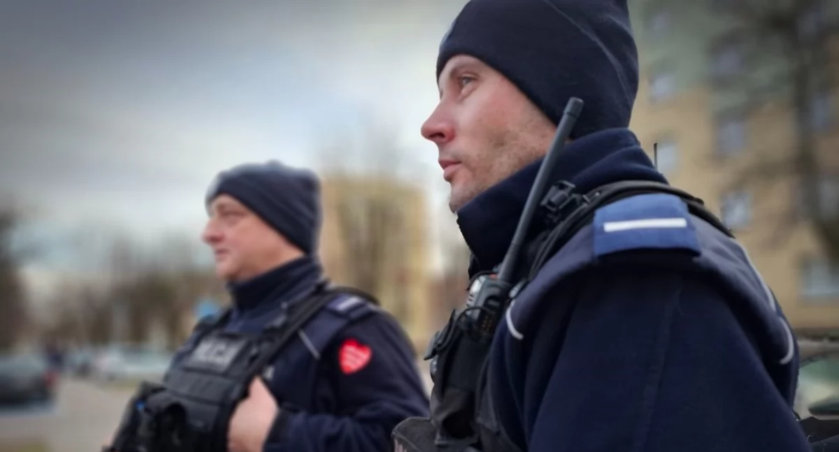 Podlascy policjanci grają z WOŚP [ZDJĘCIA]