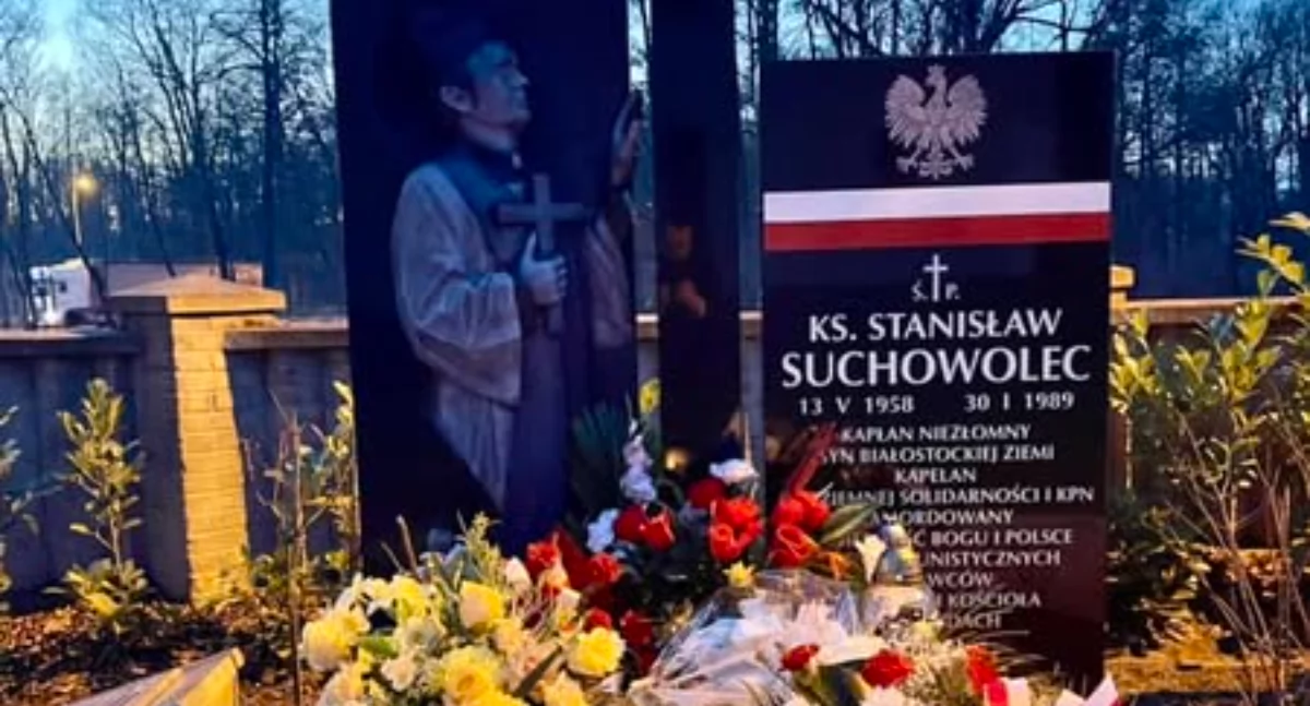 36 lat temu zginął ksiądz Stanisław Suchowolec 