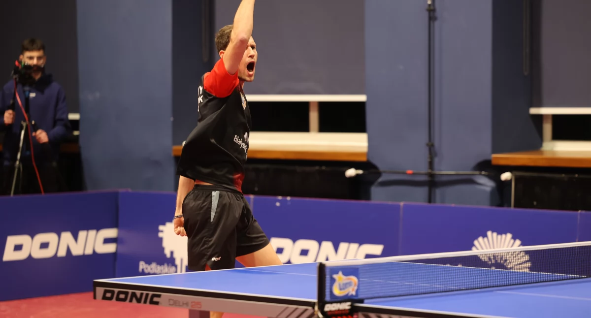 Tenis stołowy Dojlidy z cenną wygraną. Ale walka trwała 3 godziny! 