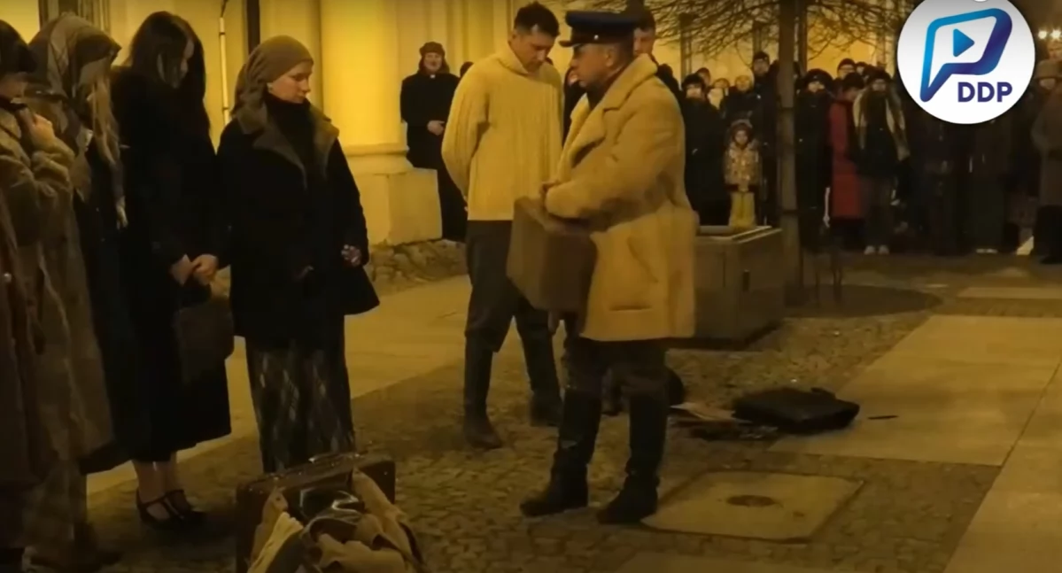 Rekonstrukcja w 85. rocznica wywózki Białostoczan na Sybir. Przejmująca lekcja historii (WIDEO)