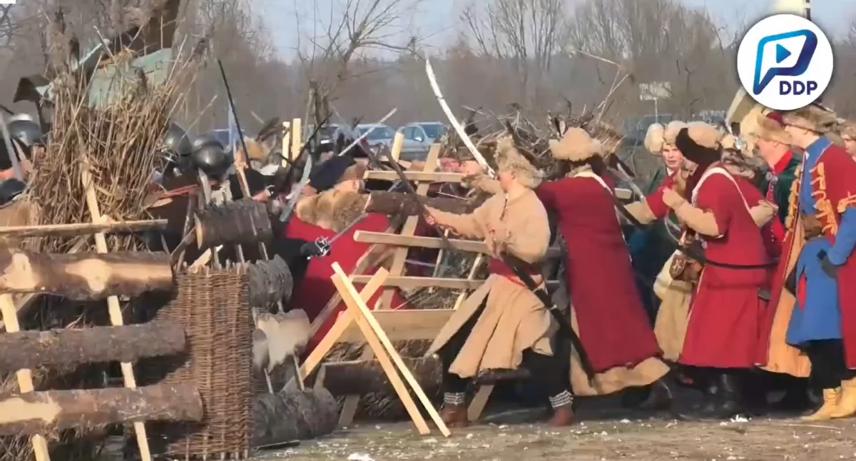 Obejrzyjcie szturm w Tykocinie - największa zimowa rekonstrukcja w Europie (WIDEO)