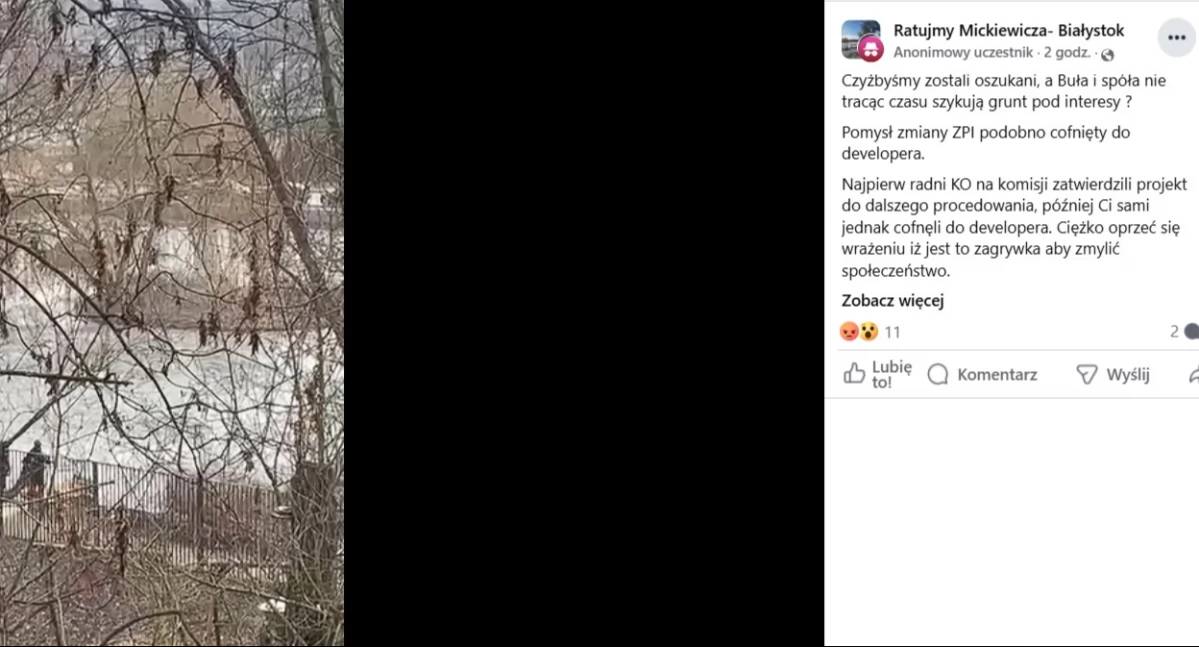 Wieżowiec na Mickiewicz. Radni spauzowali. Ruszyła wycinka (WIDEO)