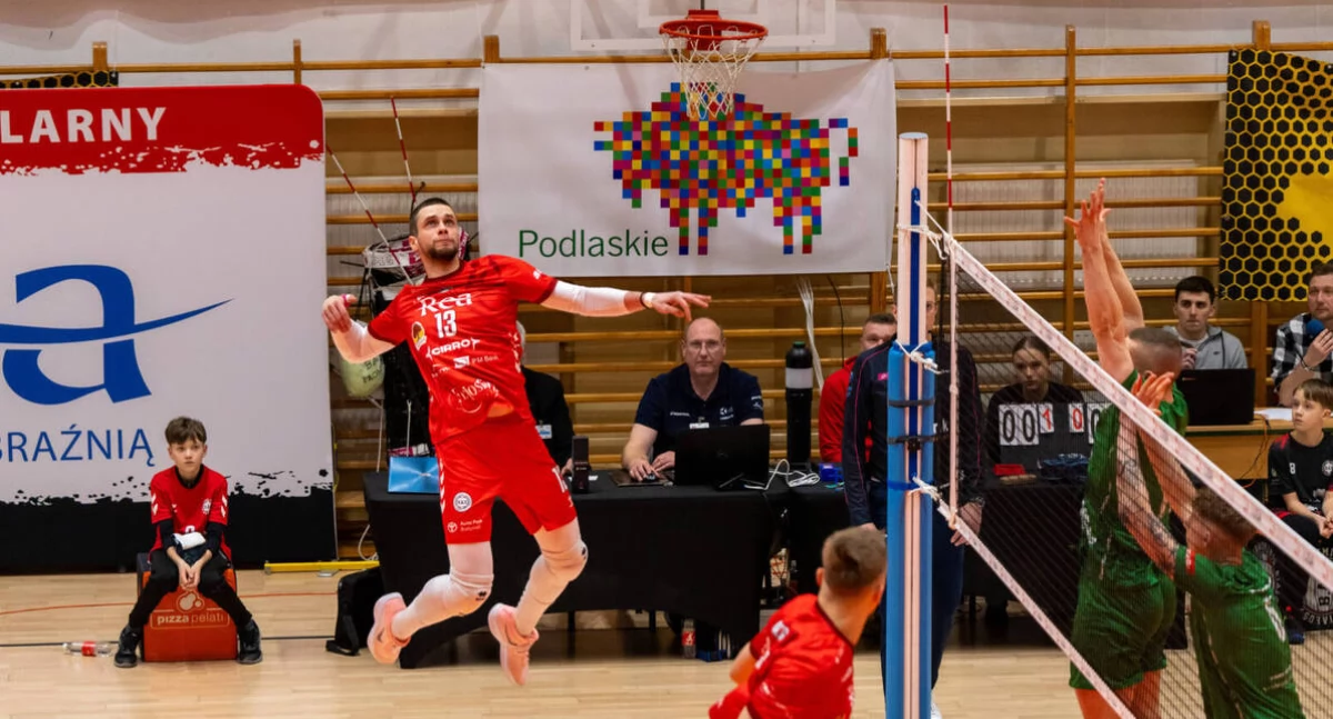 1 liga siatkówki: REA BAS Białystok o włos od wygranej z liderem