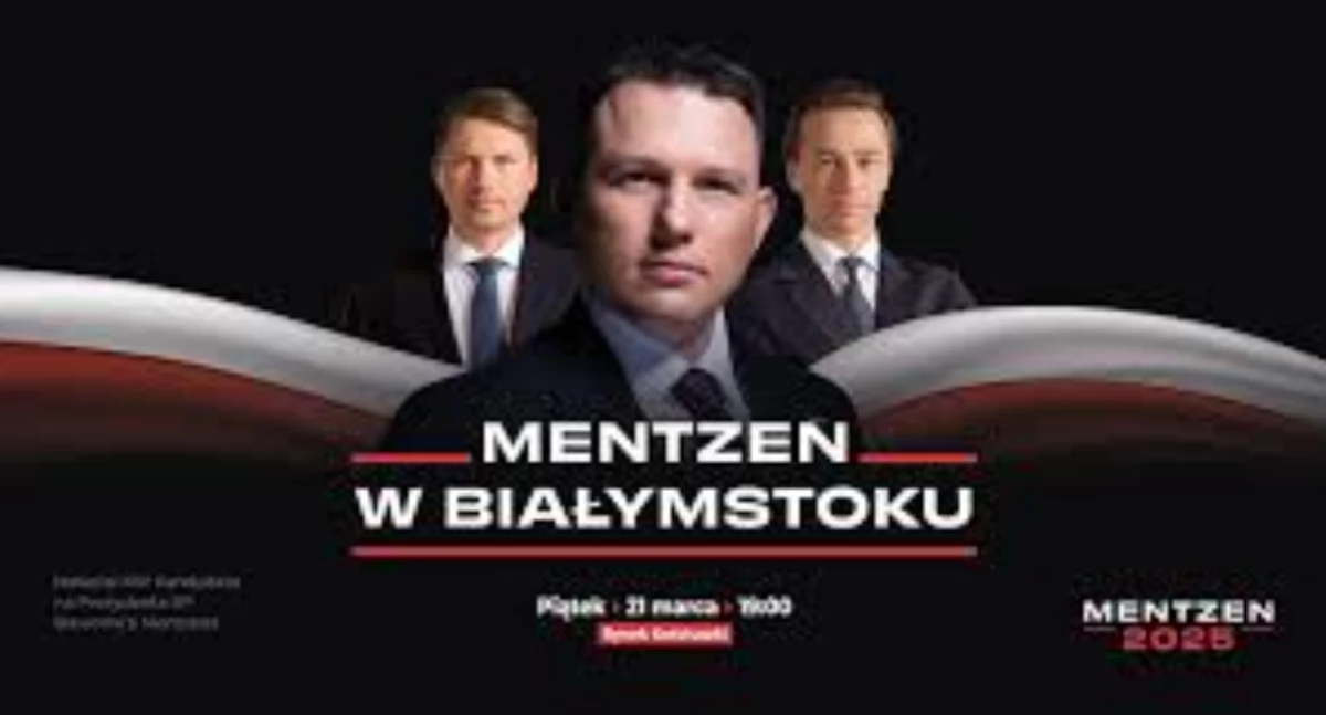 Mentzen w Białymstoku. Konfederacja zaprasza na Rynek Kościuszki