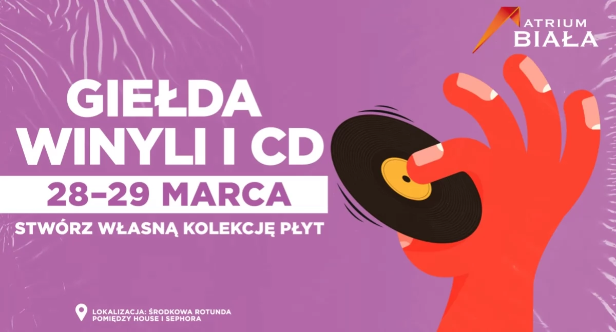 Galeria Atrium zaprasza miłośników płyt i muzyki 