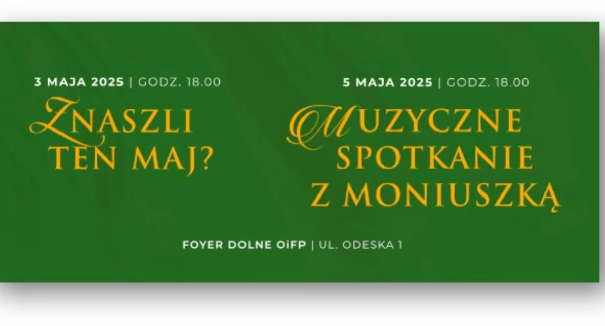 Opera zaprasza w maju 