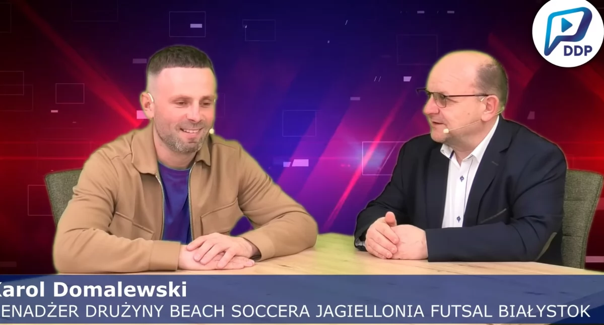 Jagiellonia na plaży. A celem jest złoto (WIDEO)
