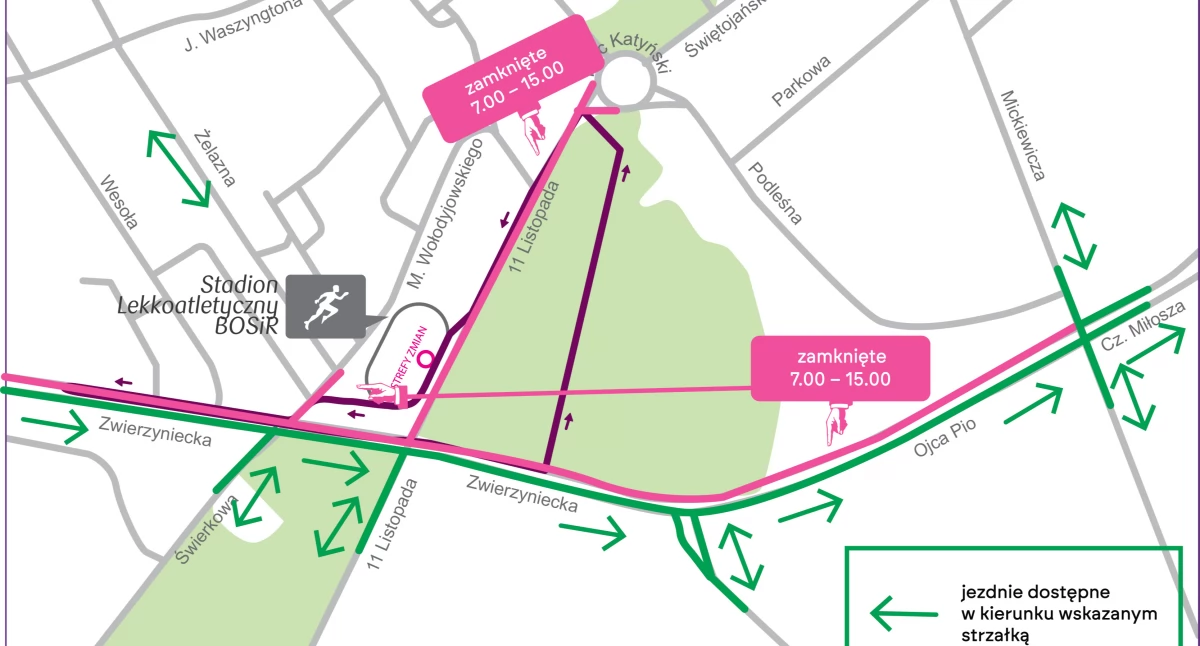 Plum Ekiden: święto biegania i utrudnienia dla białostockich kierowców [MAPA]