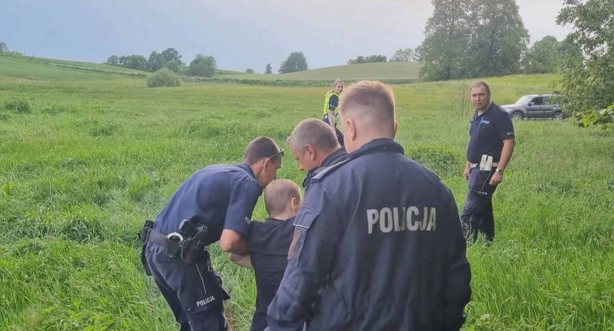 Pomoc przyszła w ostatniej chwili. Mężczyzna tracił już przytomność