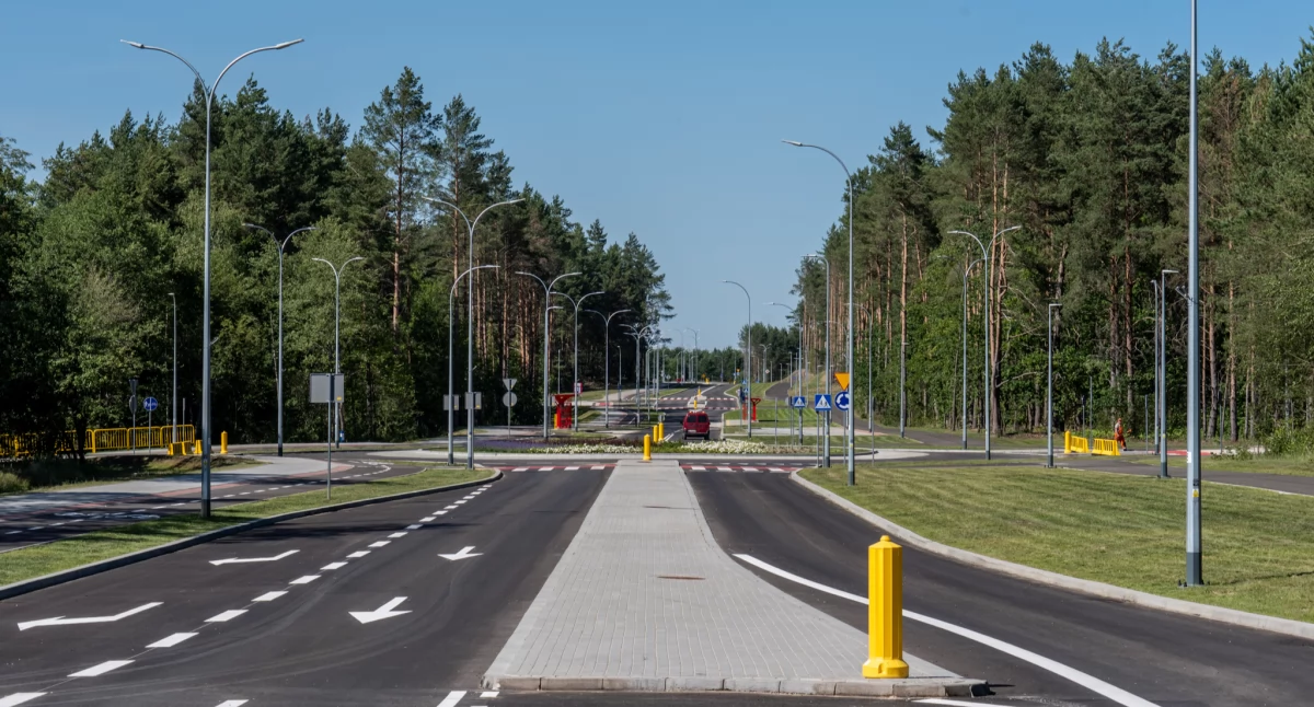 Nowa infrastruktura drogowa zmienia oblicze osiedla Bagnówka