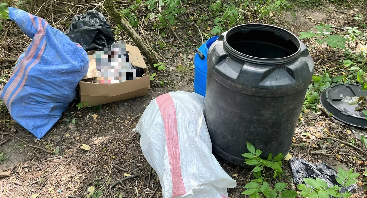 Setki tysięcy w cieniu lasu: policja rekwiruje alkohol i papierosy