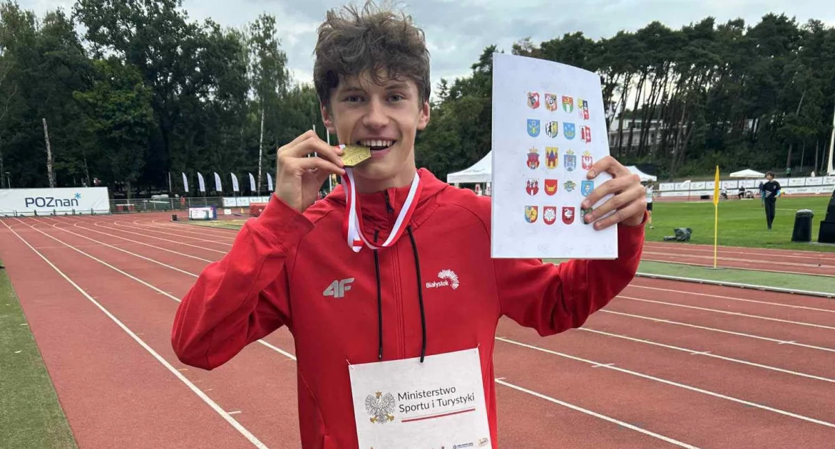 KS Podlasie Białystok wicemistrzem Polski U18! Fantastyczne wyniki młodych lekkoatletów w Poznaniu!