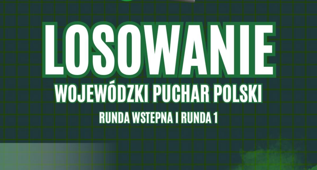 Losowanie piłkarskiego Pucharu Polski województwa podlaskiego  