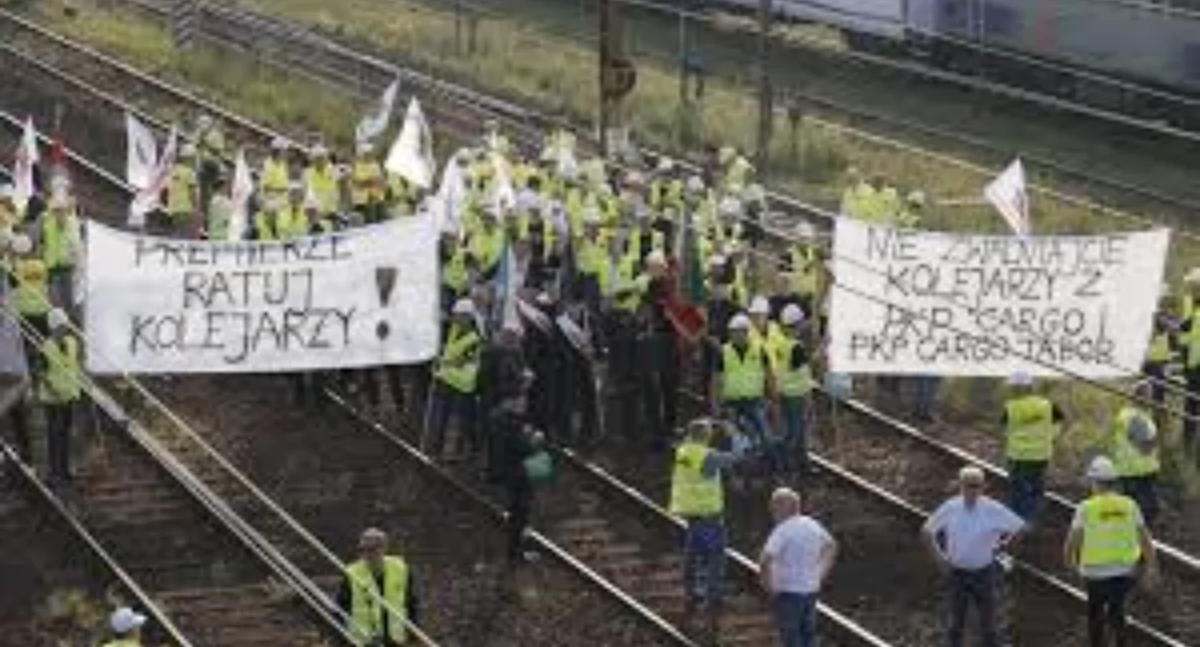 Kolejarze będą blokować Białystok. To część ogólnopolskiego protestu 