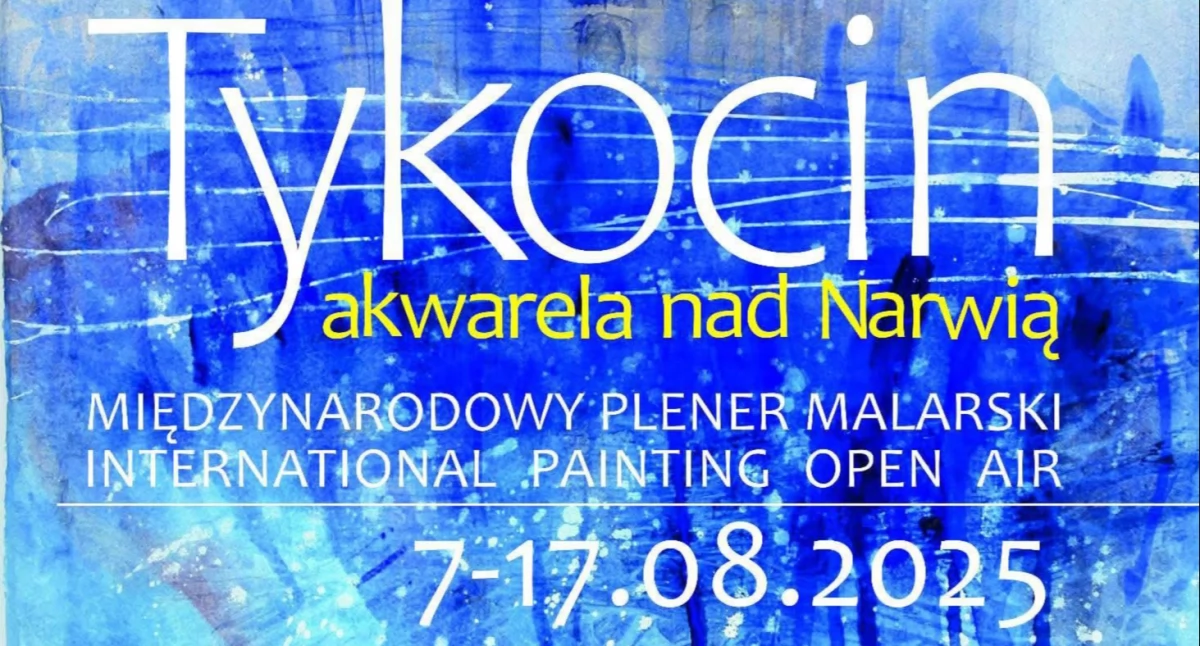 Tykocin tętni sztuką: akwarele podlaskich krajobrazów