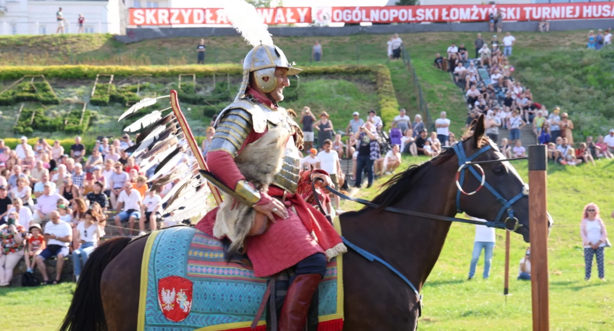 Husarskie Skrzydła Chwały w Łomży. Publiczność była zachwycona! 
