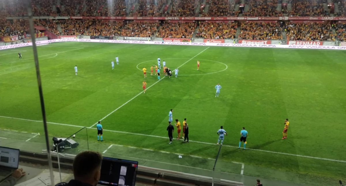 Zaliczka bardzo solidna. Jagiellonia poturbowała Dinamo. 
